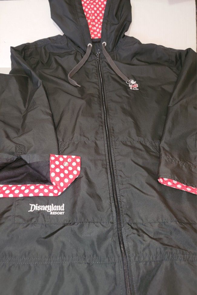 Disney Resort Minnie Mouse Hoodie Raincoat 