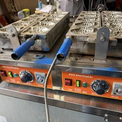 Used Commercial Electric Taiyaki Bungeoppang Machine