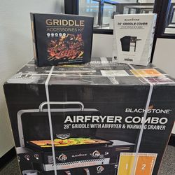 Blackstone Grill With Airfryer