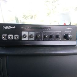 RadioShack 40 Watt P.A. Ampifier