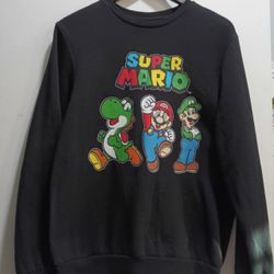 Super Mario Sweater Size L