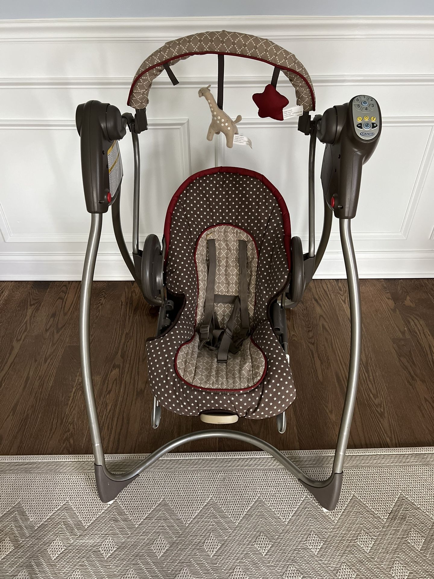 Adorable Graco Baby Swing