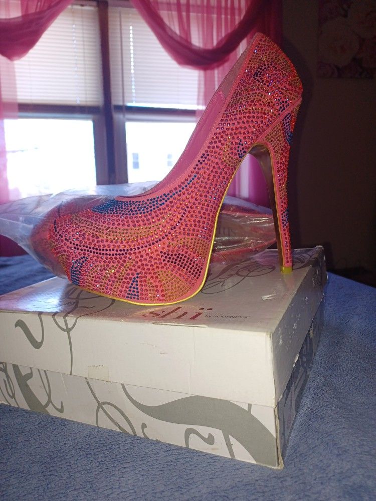 Pink heels from JOURNEY'S 