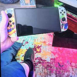 Nintendo Switch Oled With Carrying Case