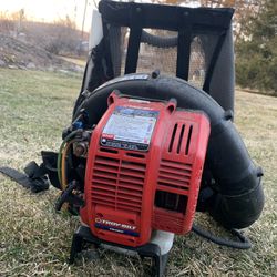 Troybilt TB4BP Backpack Leaf Blower Used  And Working