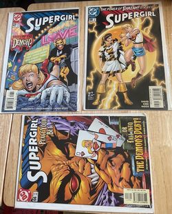 DC Supergirl Comic Books Issues 66, 67, 68