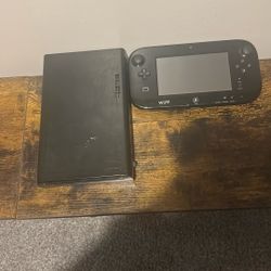 Wii U Game Console, And Game Pad 