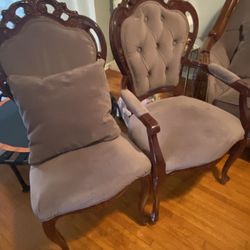 4 Chairs 2 Armchairs 