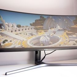 Samsung 49 Inch Curved Monitor Computer Screen Gaming