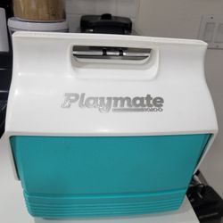 Teal And White IGLOO Playmate Ice Cooler