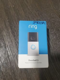Ring Doorbell Camera