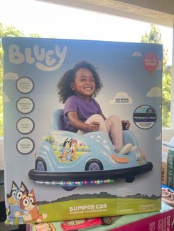 Bluey bumper car