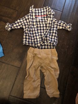 Baby boy 6 months clothes set (never worn)