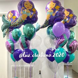 Helium Balloon Center Pieces 