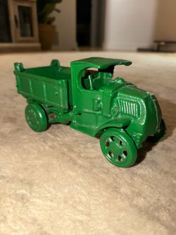 Vintage iron toy truck