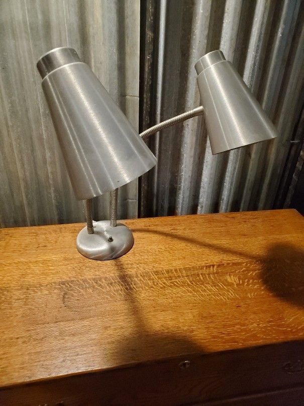 Double Gooseneck Lamp Vintage