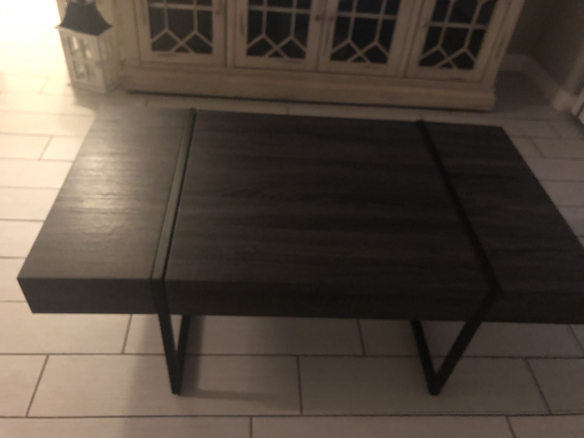 Oak Hardwood Rectangle Coffee Table