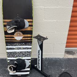 WakeFoil Complete Wake Foil Board Package w/ Bindings & Mast – Used