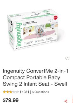 Portable Baby Swing
