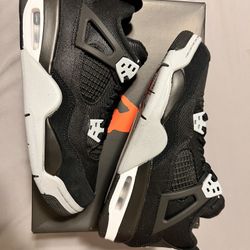Air Jordan 4 Black Canvas Brand New 