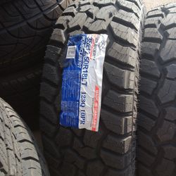 4 New Tires Installed/ Nuevas Llantas Instaladas 33/12.50/18 Atlander RT Tires
