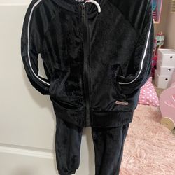 Toddler 3T Velour Outfit 