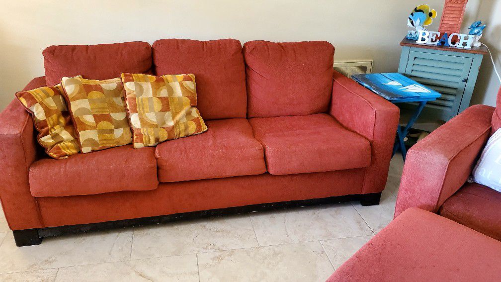Sleeper Sofa And Chair/ Ottoman