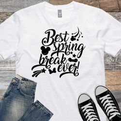 Spring Break Disney Shirt Mickey Minnie