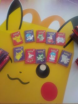 Pokemon McDonald's Collection Cards