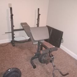 Like Brand New Weight Bench Only A Year Old Perfect Condition