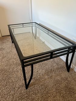 Glass Top Coffee Table