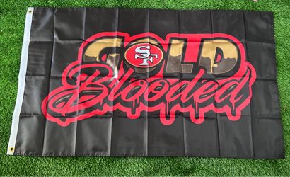 49ers flag size 5’x3’