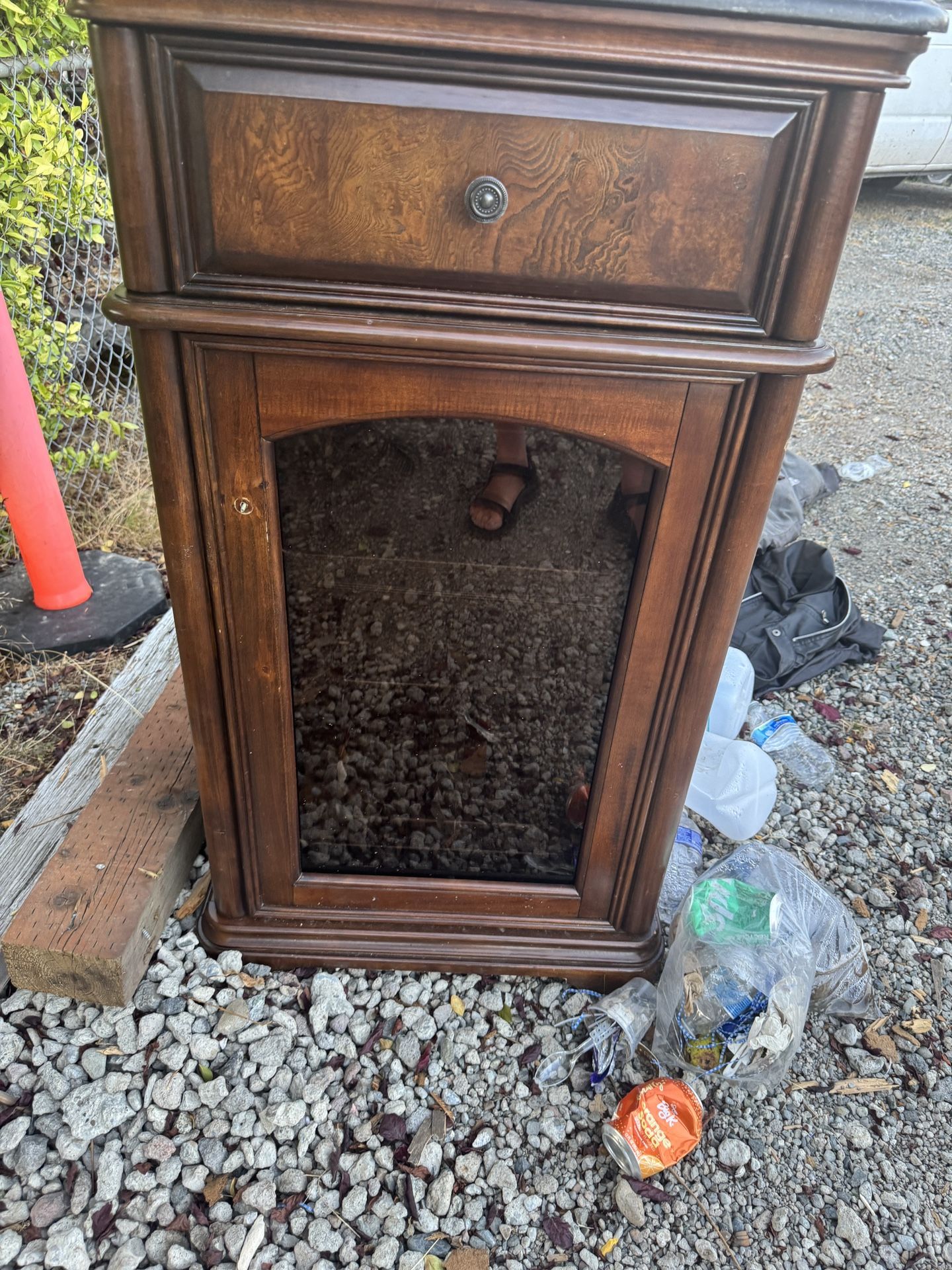 Free Fancy Cabinet Mini Fridge (doesn't work)