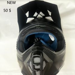 Dirt Bike Helmet Black New Low Price 