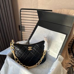 Sleek Chanel Hobo Bag