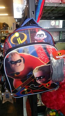 Children's Incredibles 2 Backpack Brand New