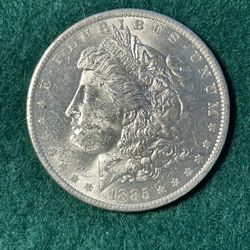 Morgan Silver Dollar 1885 0