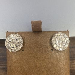 Round Diamond Earrings