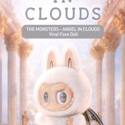 THE MONSTERS-ANGEL IN CLOUDS Vinyl Face Doll