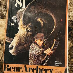 (FREE)1981 Bear Archery Magazine