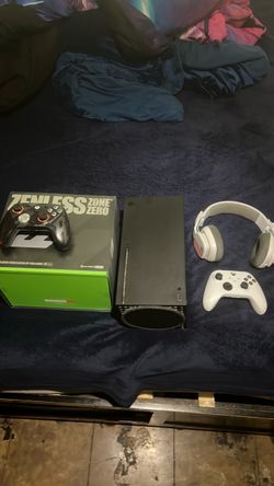 Xbox Series X Console with Controllers and Headset