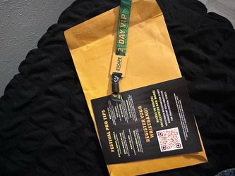 Escape 2-Day VIP Wristband