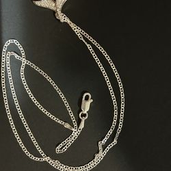 Chain and pendant silver 925