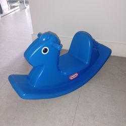 Little Tikes Blue Rocking Horse