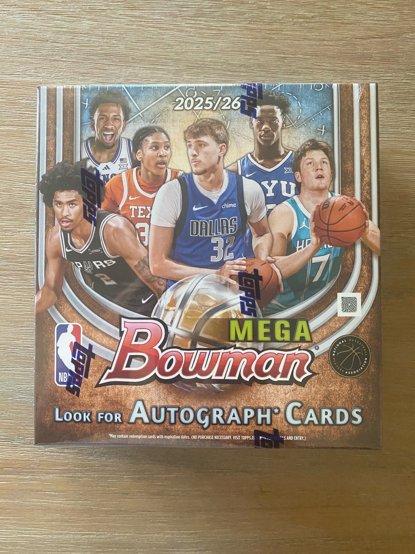 2025-26 Bowman Basketball Mega Box - Factory Sealed NBA/NCAA 