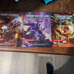 Dungeons And Dragons 5E Books