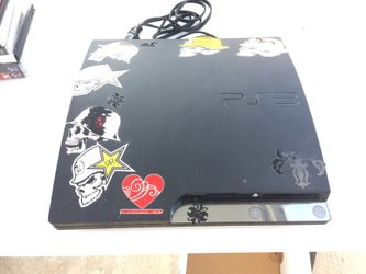 PlayStation 3 with 2 remotes, power cord, HDMI & 11 games