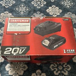 Craftsman Battery and Charger
