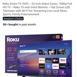 ROKU TV - BRAND NEW NEVER USED
