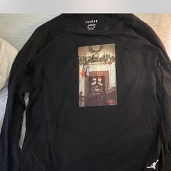 Jordan 1 Christmas Long Sleeve Shirt Size XL